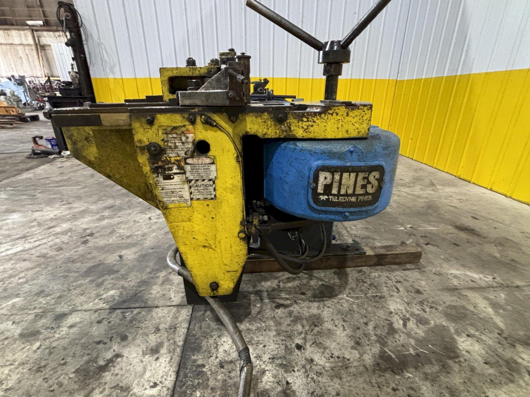 1.25" PINES MODEL #1-1/4 HIGH SPEED ROTARY HYDRAULIC BAR, TUBE & PIPE BENDER 17
