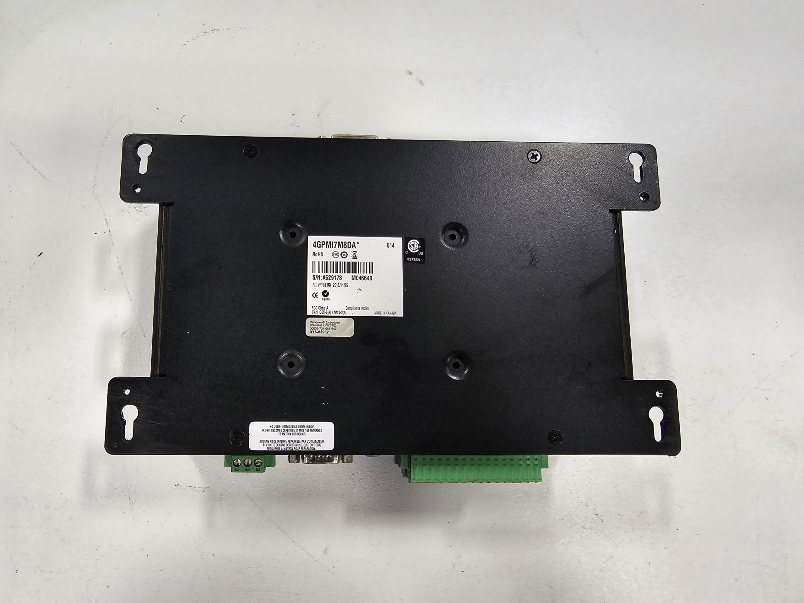 MATROX VISION CONTROLLER 4GPMI7M8DA USED 4