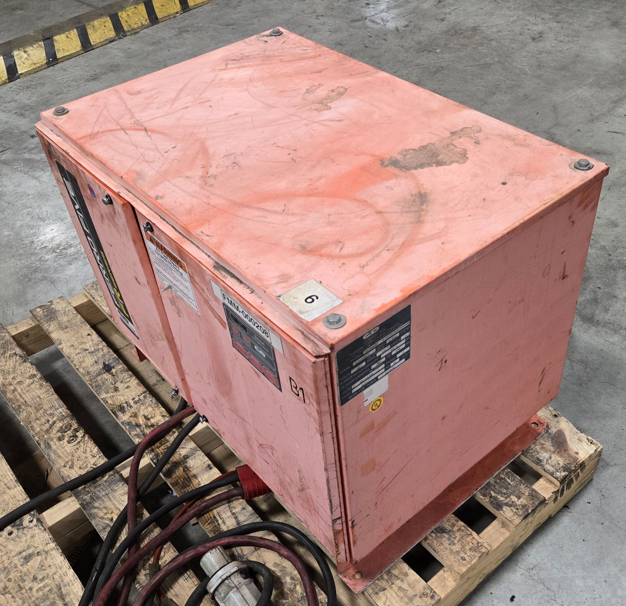 CHARTER POWER SYSTEMS FR12HK850S 24V FORKLIFT BATTERY CHARGER USED 2