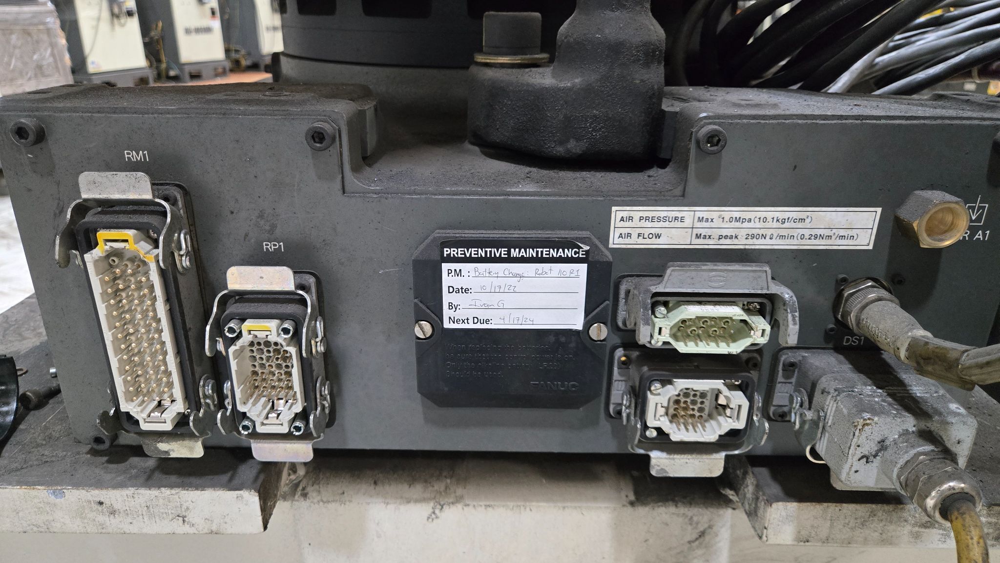 FANUC R-2000iB/210F Complete w/ R-30iA Controls & Rexroth Weld Controller USED 6