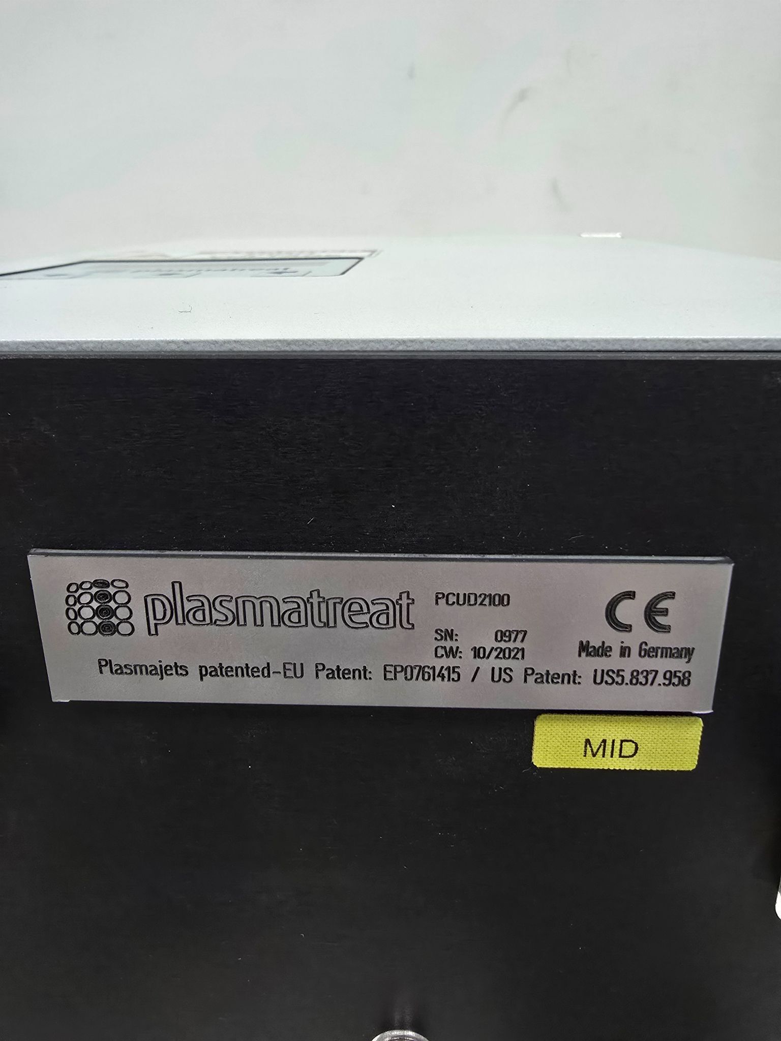 PLASMATREAT PCUD2100 GENERATOR USED 1