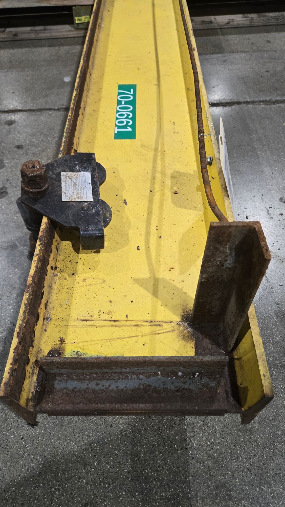 1/2 TON WALL MOUNTED JIB CRANE USED 6