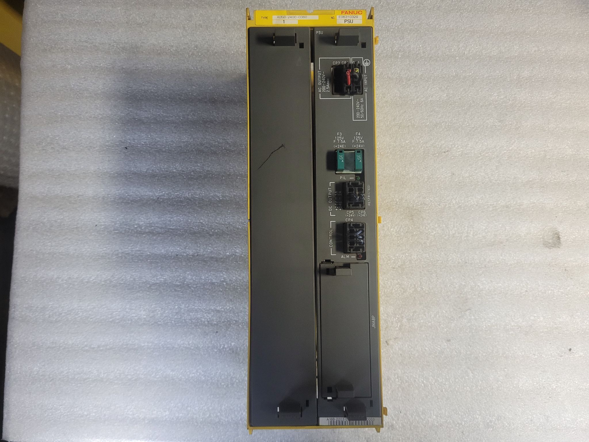 FANUC A05B-2400-C060 Controller w/ A16B-2203-0370 /13E Power Supply USED 0