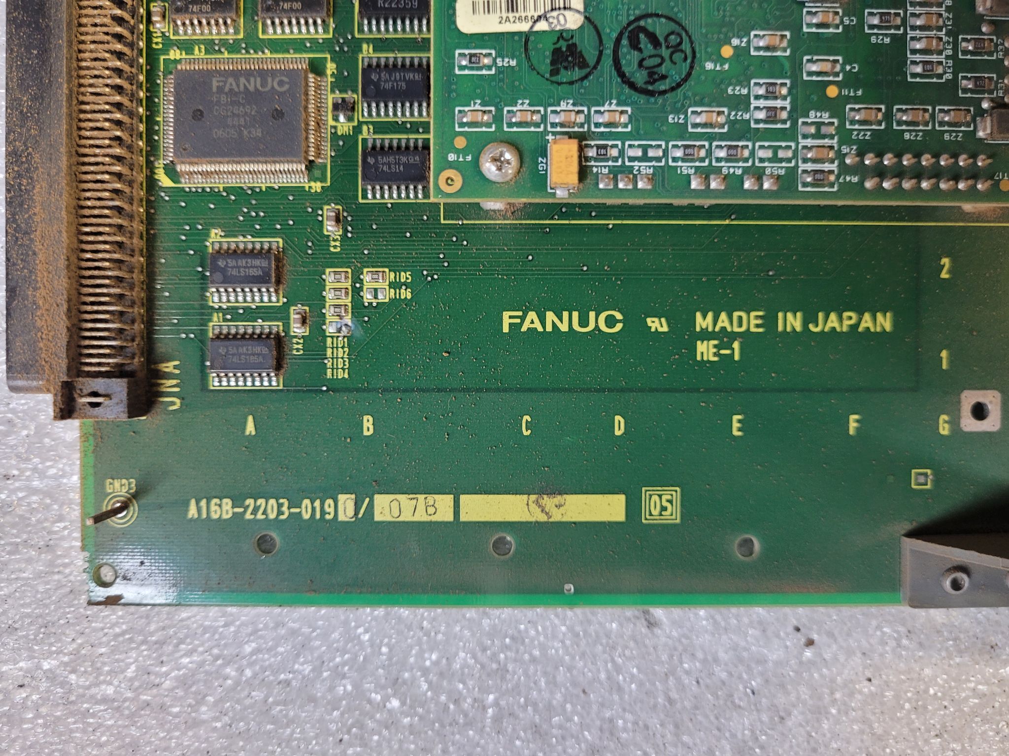 FANUC A05B-2400-C061 W/ A16B-2203-0190 DeviceNet Controller Assembly USED 3