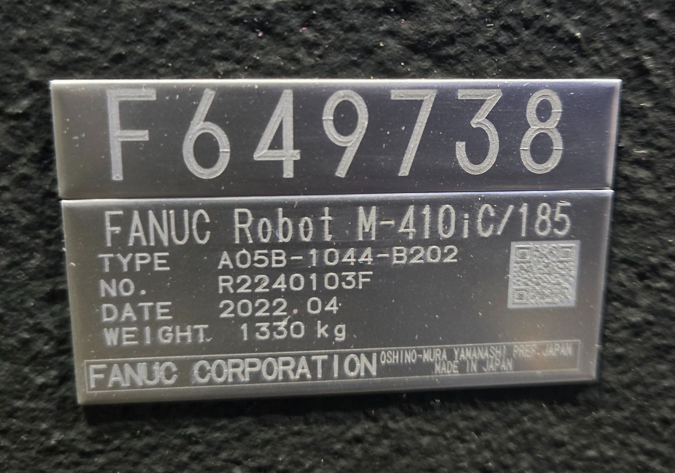 FANUC M-410iC/185 + R-30iB PLUS ROBOT AND CONTROLLER NEW 7