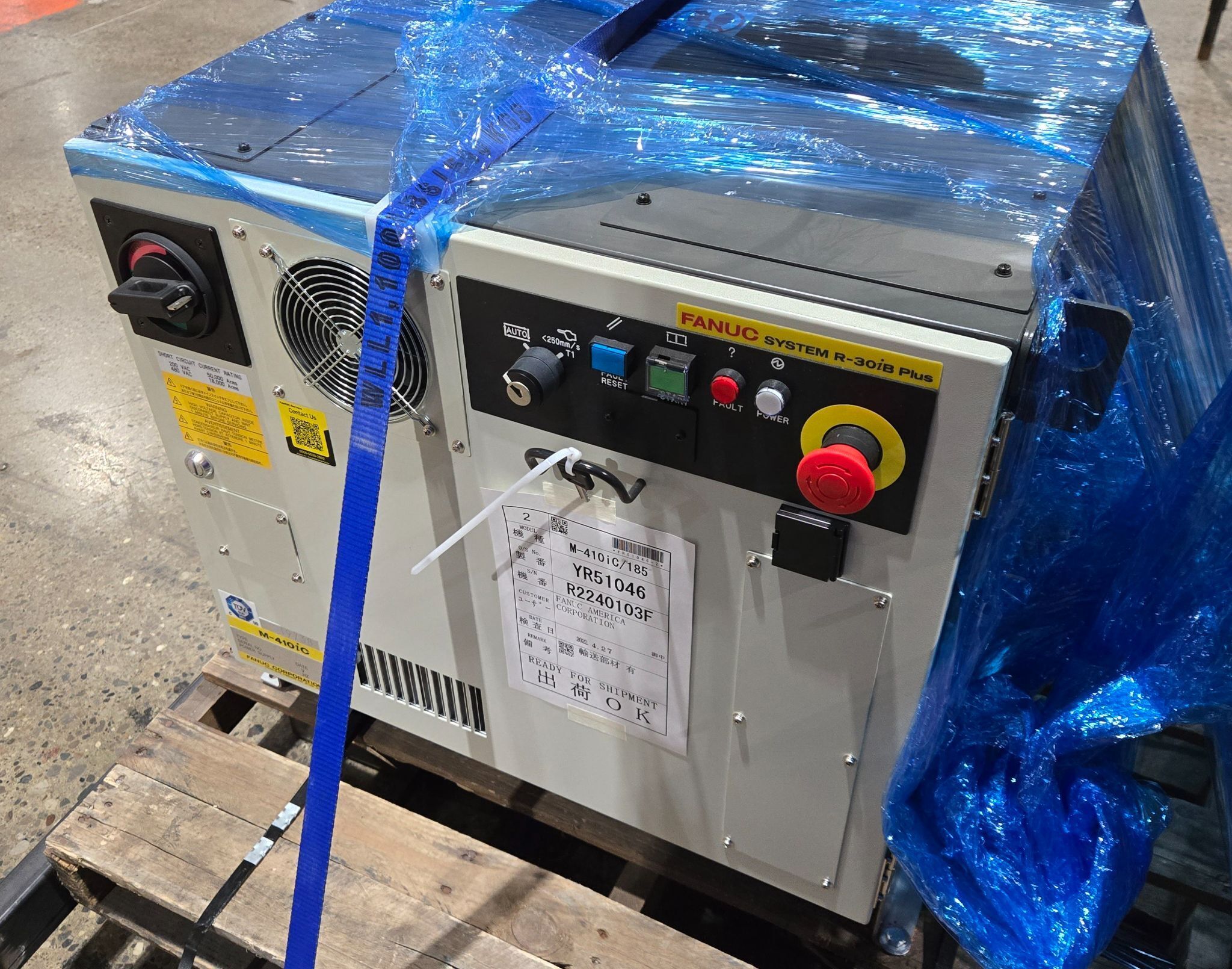 FANUC M-410iC/185 + R-30iB PLUS ROBOT AND CONTROLLER NEW 8