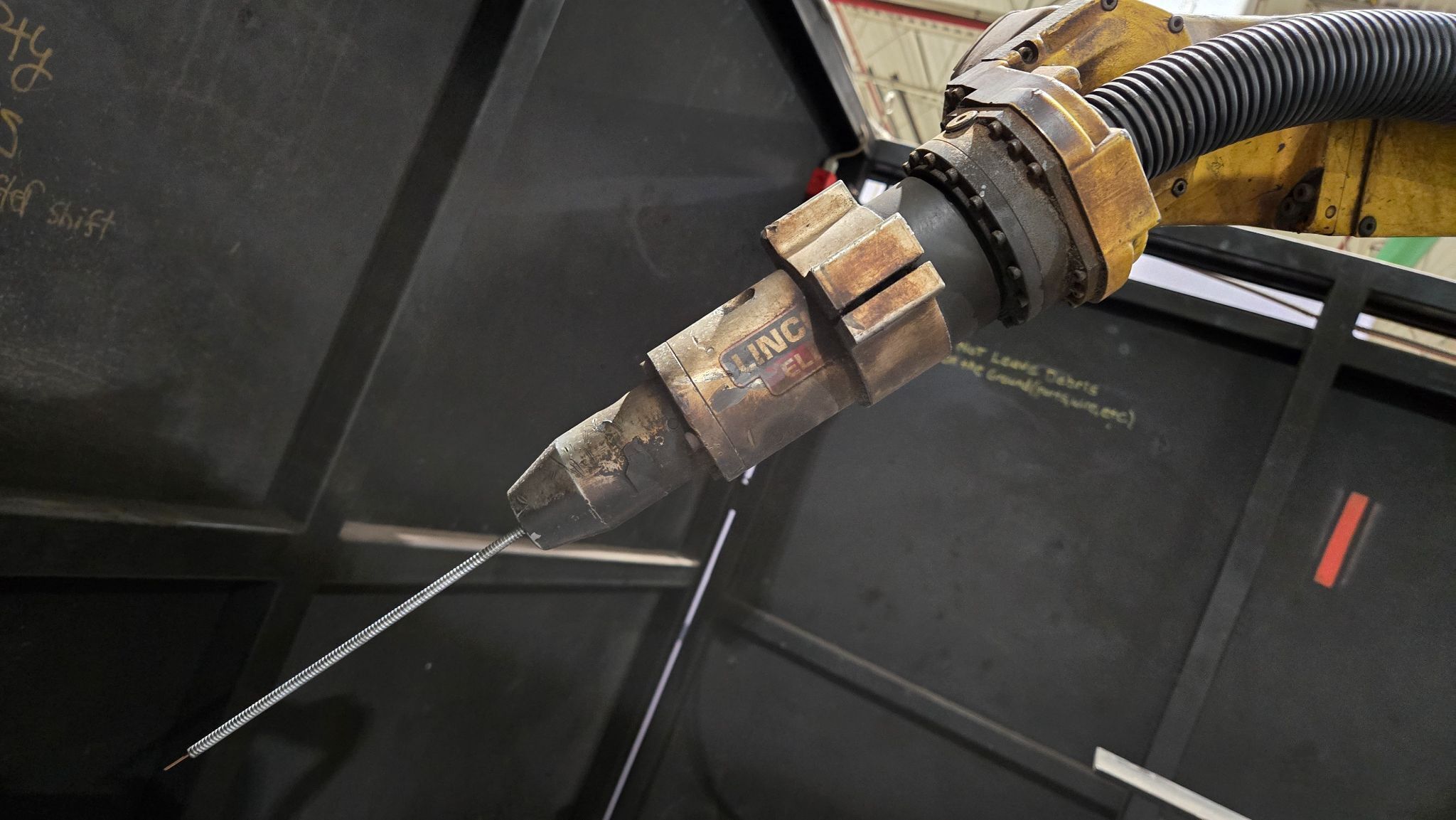 Lincoln Electric SYSTEM 30 Weld Cell w/ Fanuc Robot and Controls USED - AS-IS 7