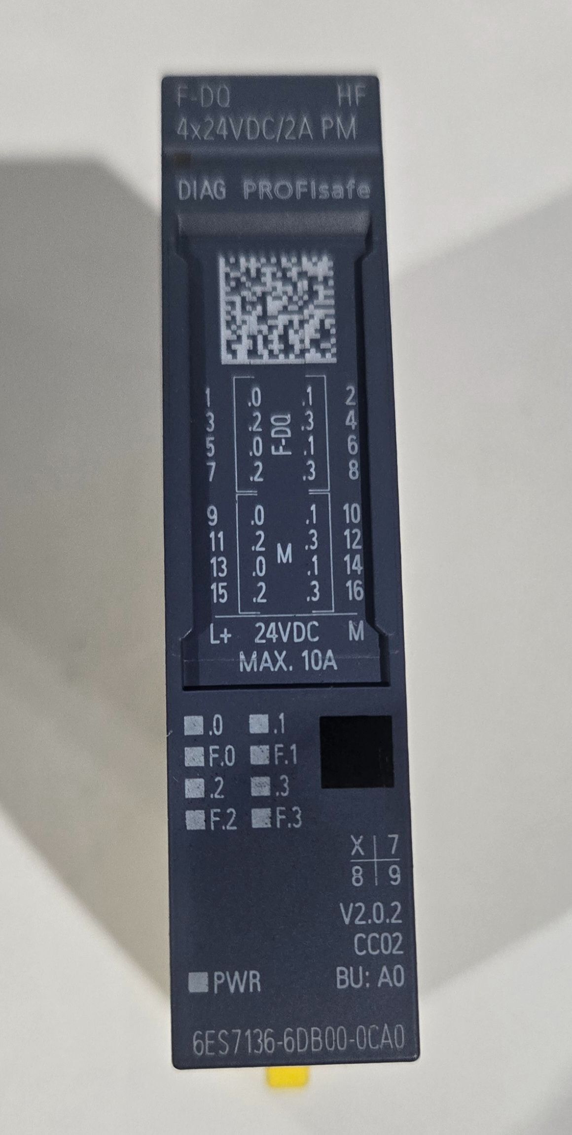 SIEMENS 6ES7 136-6DB00-0CA0 DIGITAL INPUT MODULE USED 0