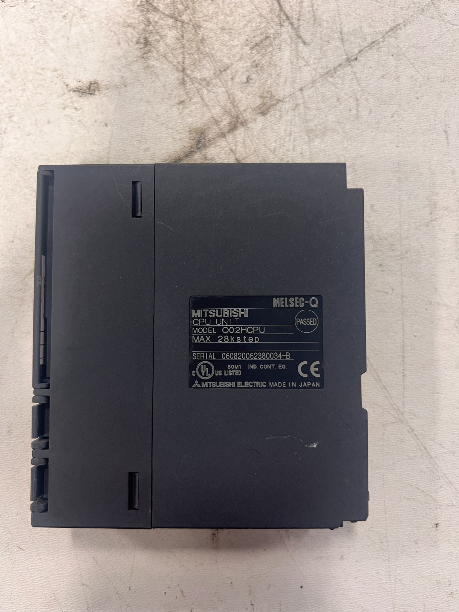 MITSUBISHI Q02HCPU INPUT USED 1