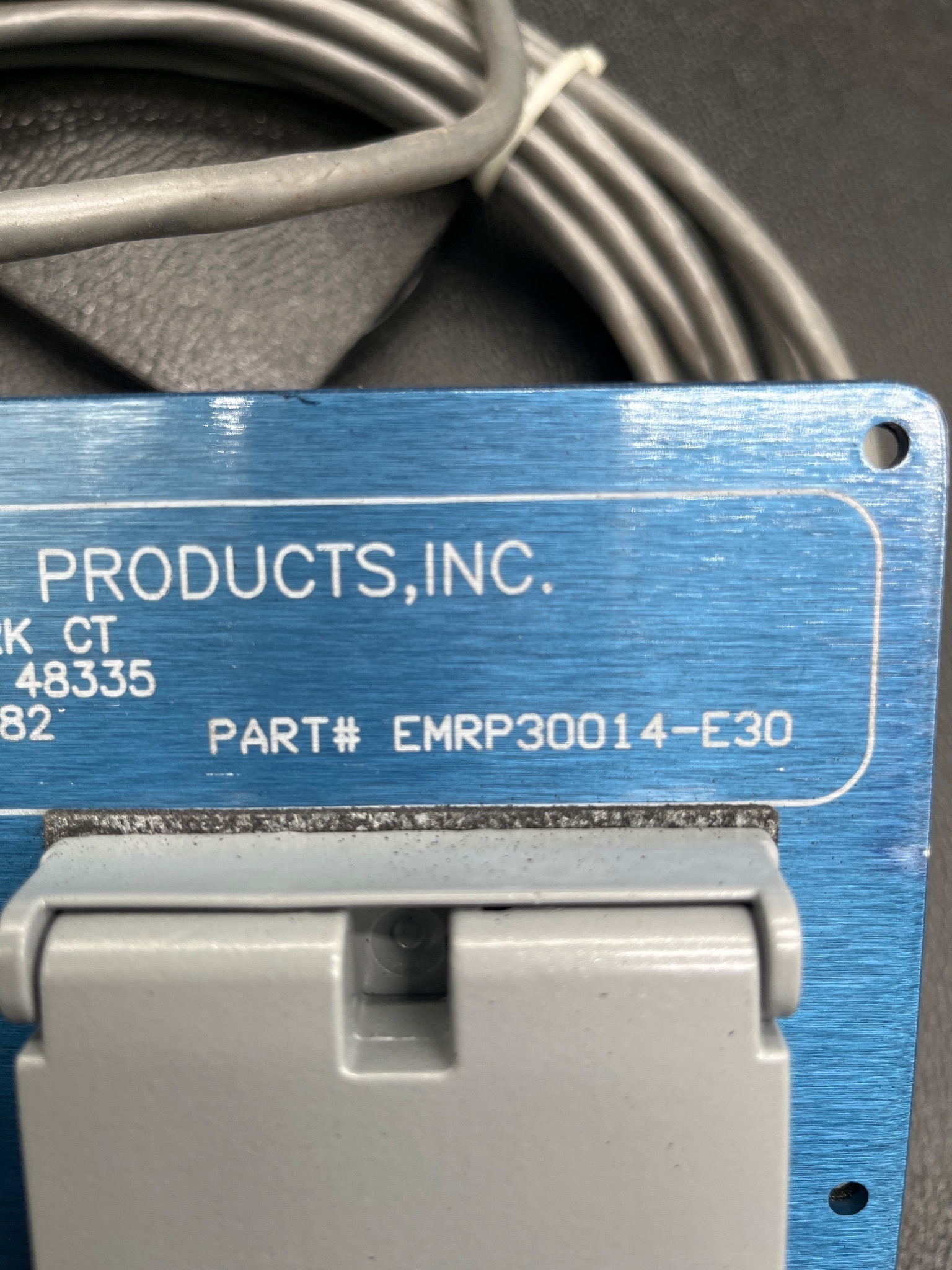 ELECTRO-MATIC EMRP30014-E30 Remote Port Access Panel NEW 3