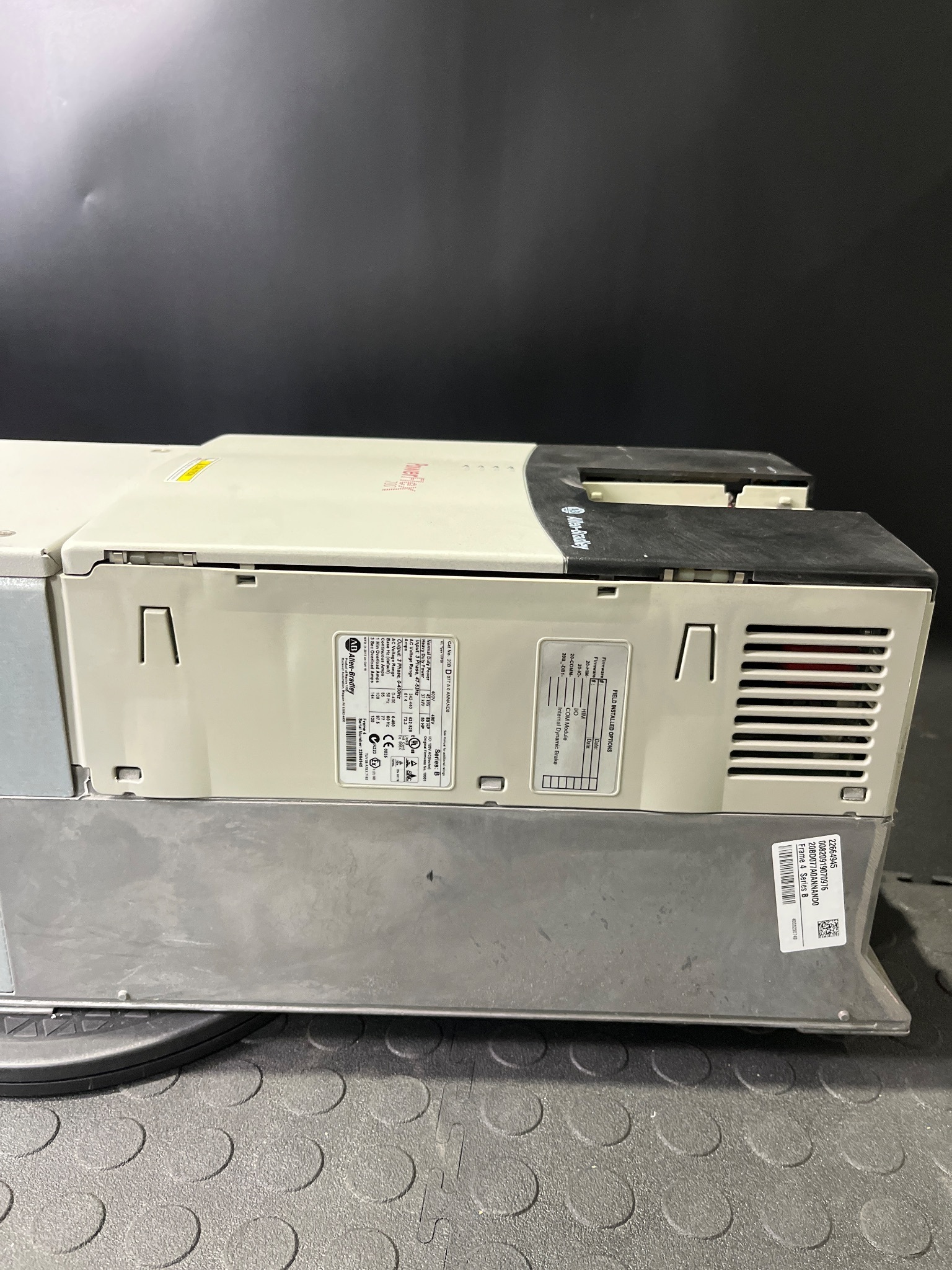 ALLEN BRADLEY 20B-D077A0ANNAND0 PowerFlex 700 AC Drive USED 3