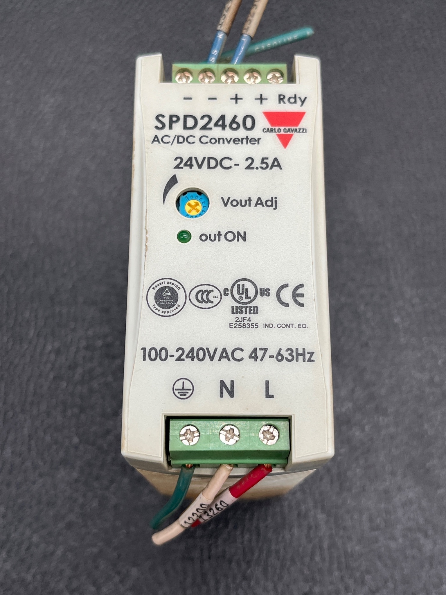 CARLO GAVAZZI SPD24601 Power Supply USED 4