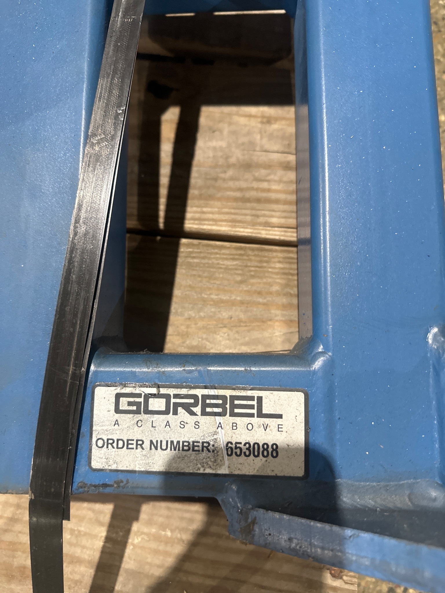 GORBEL SS-99003 JIB CRANE 250 LB CAPACITY USED 3