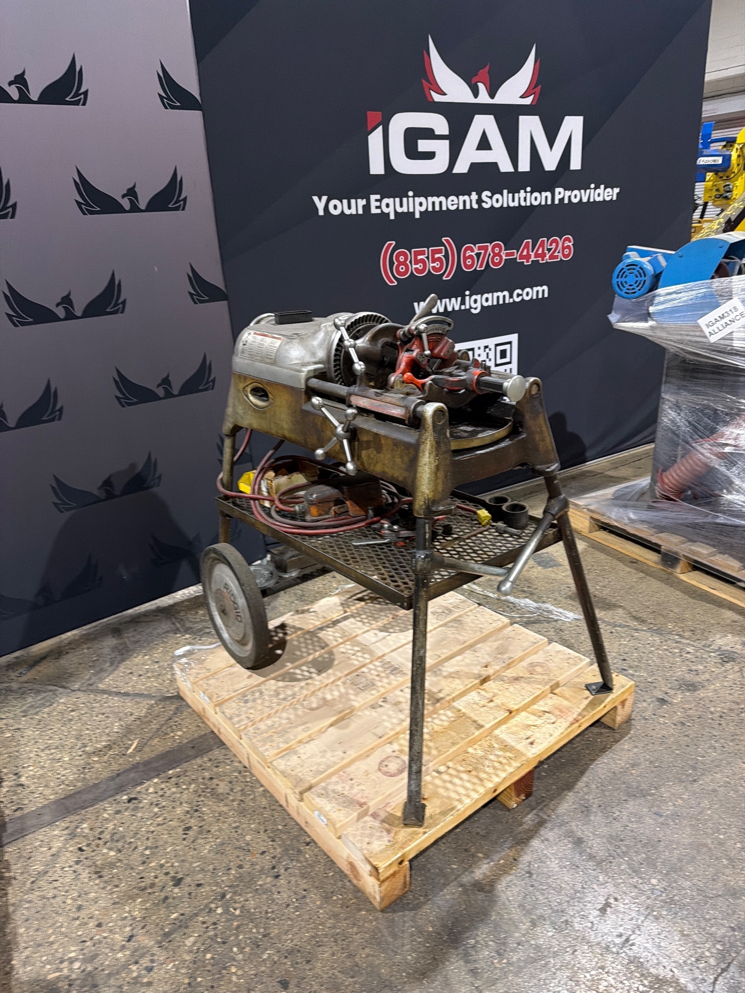 RIDGID 535 Pipe Threader USED 1