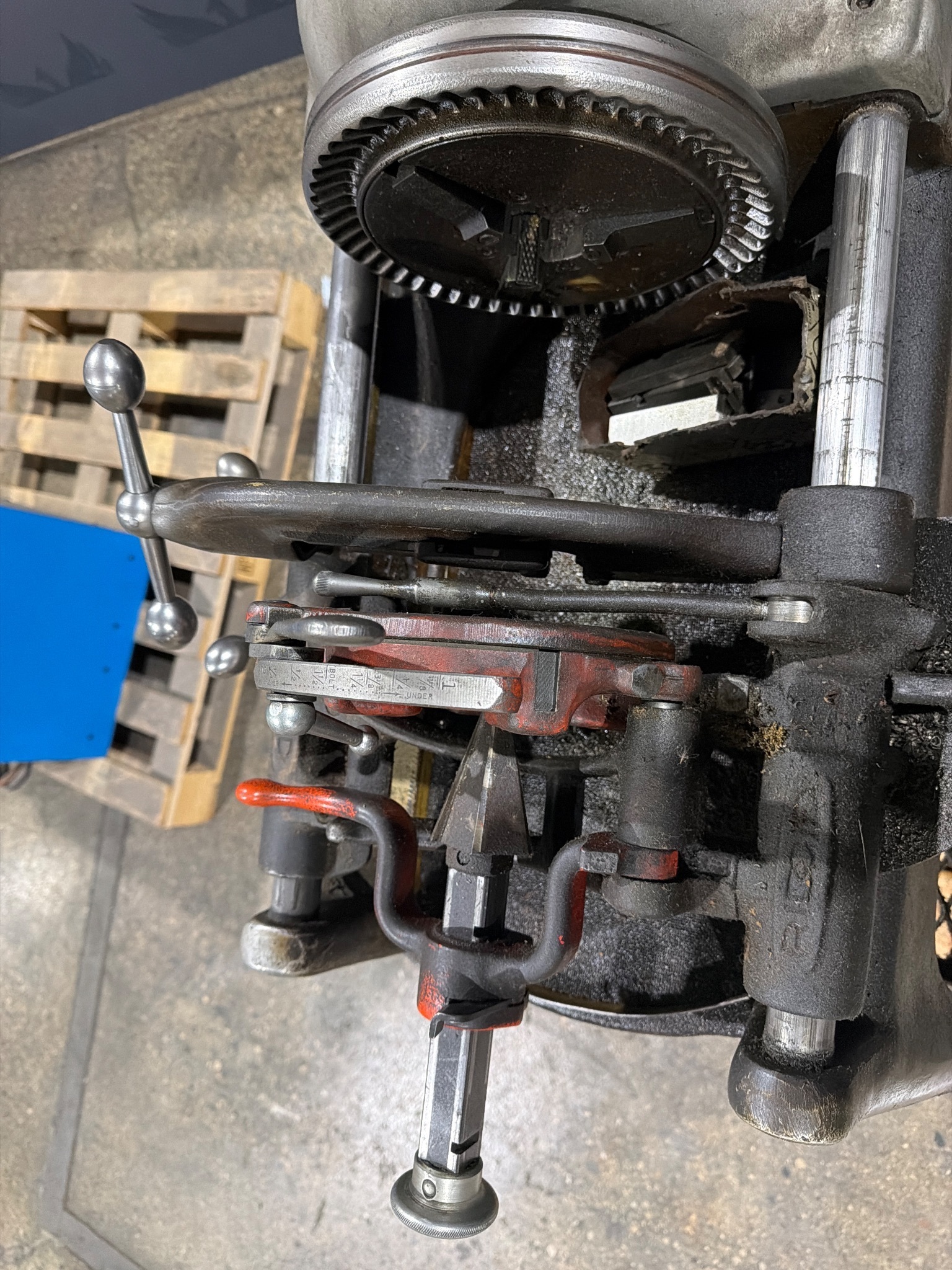 RIDGID 535 Pipe Threader USED 6