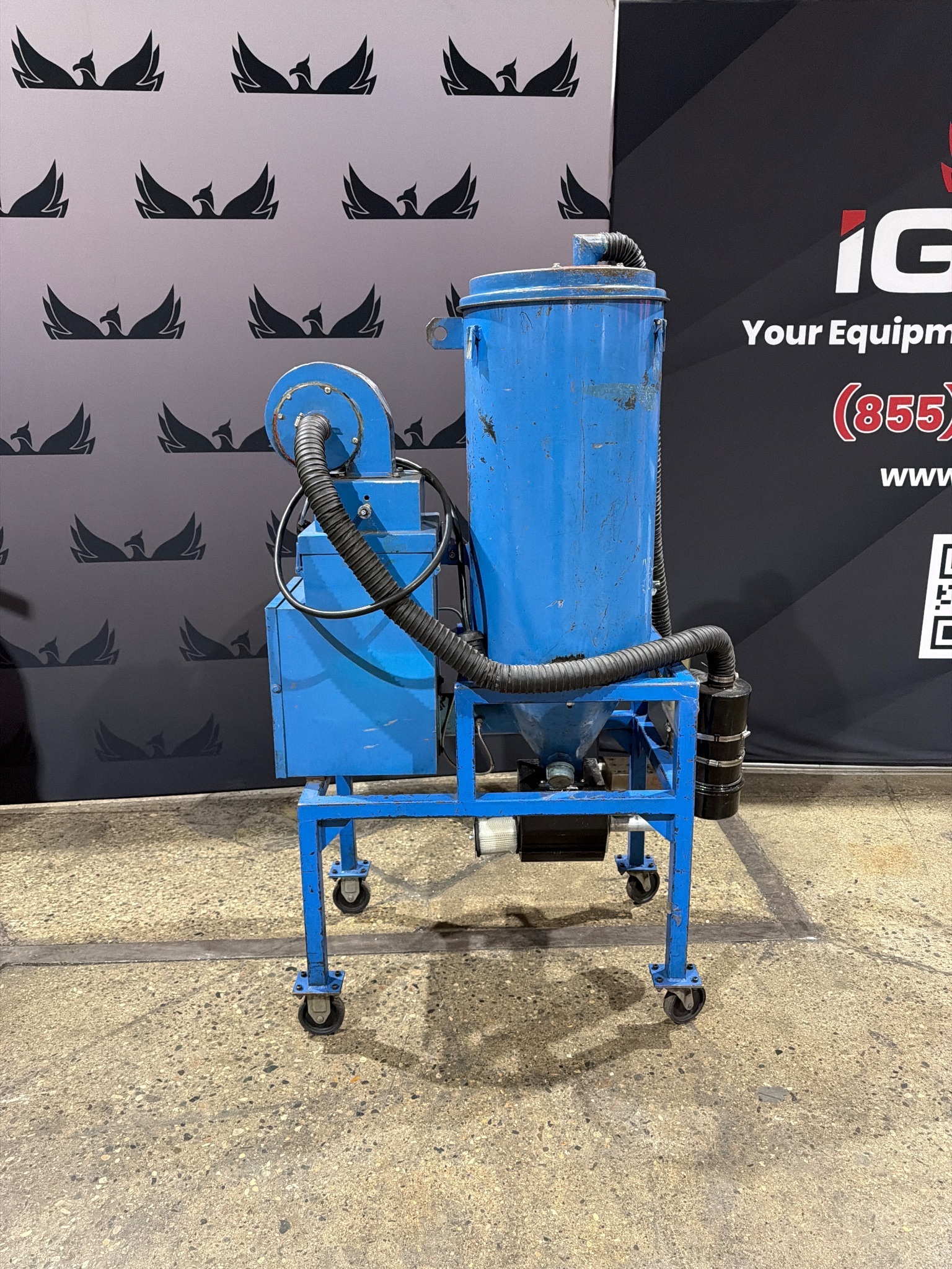 NOVATEC MD-25 Desiccant Dryer w/ 100lb Hopper USED 0
