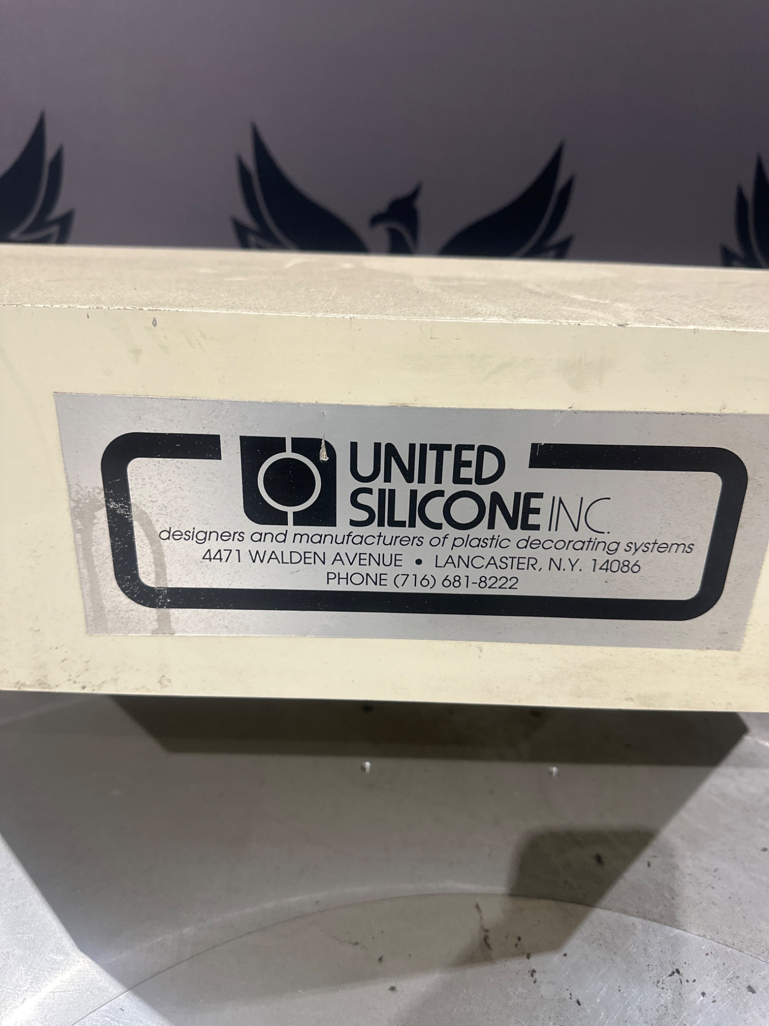 UNITED SILICONE CAMCO 601RDM4H24-330 Rotary Table USED 3