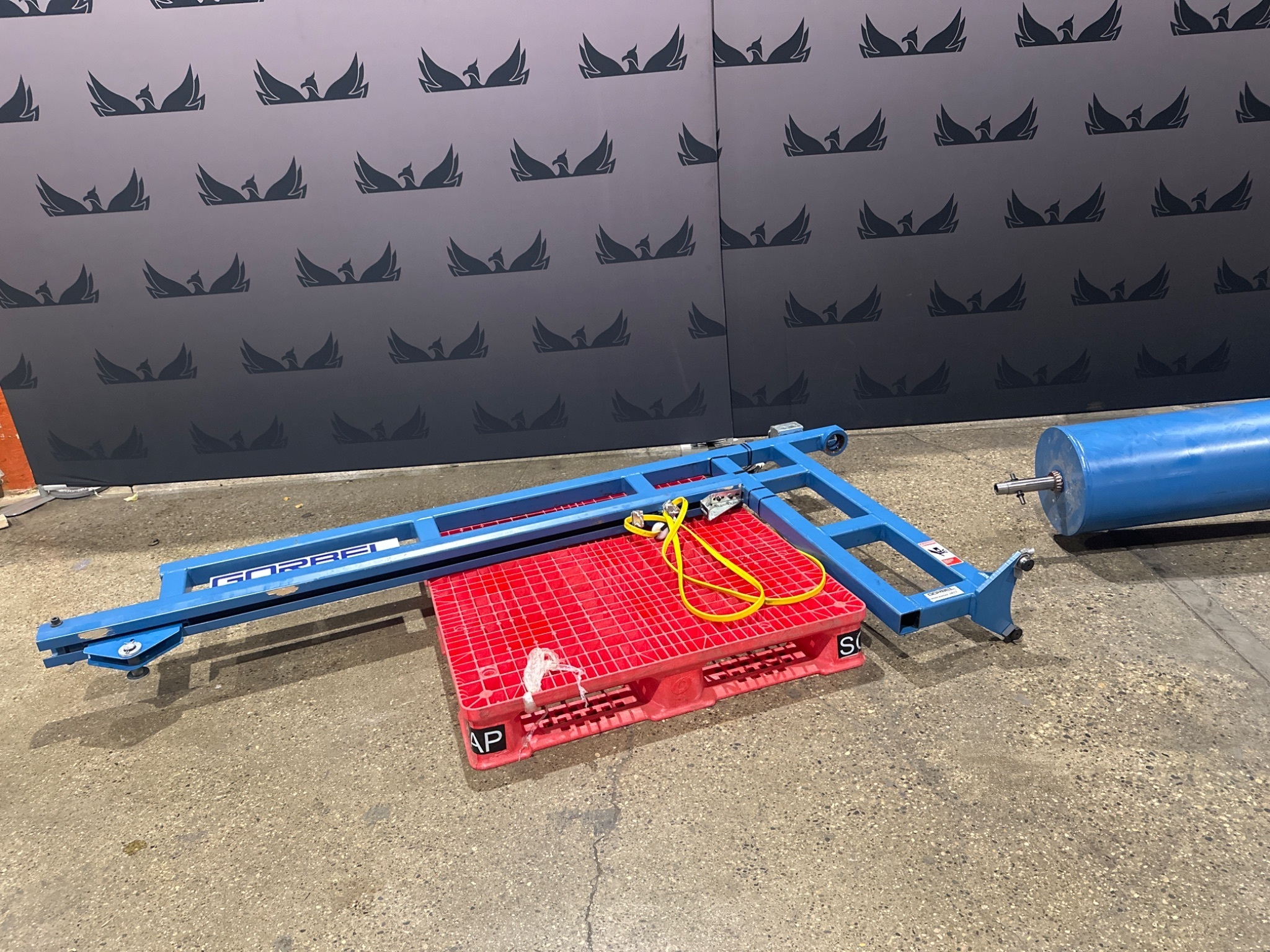 GORBEL SS-99041 JIB CRANE 500 1/2 TON USED 1