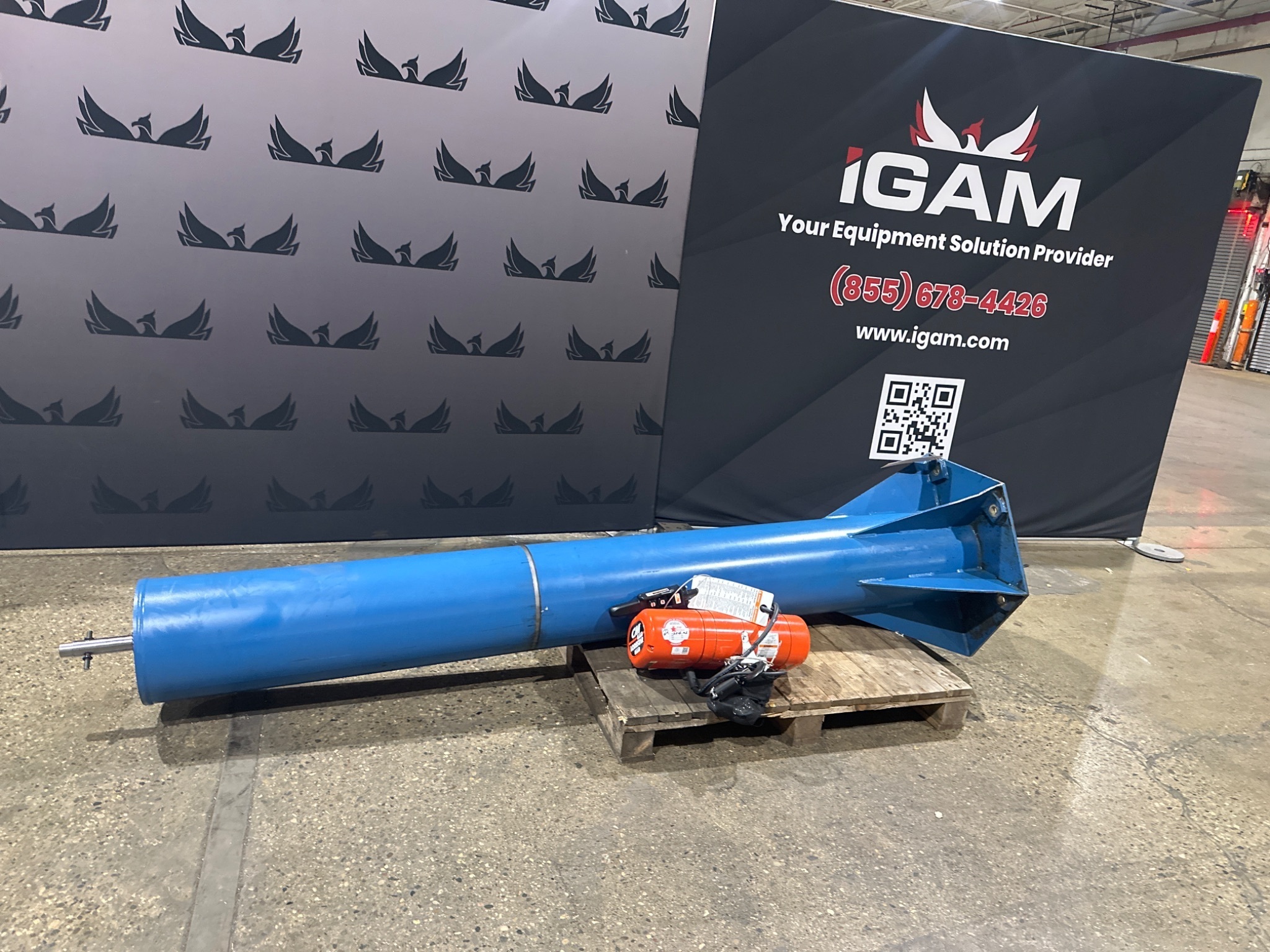 GORBEL SS-99041 JIB CRANE 500 1/2 TON USED 4