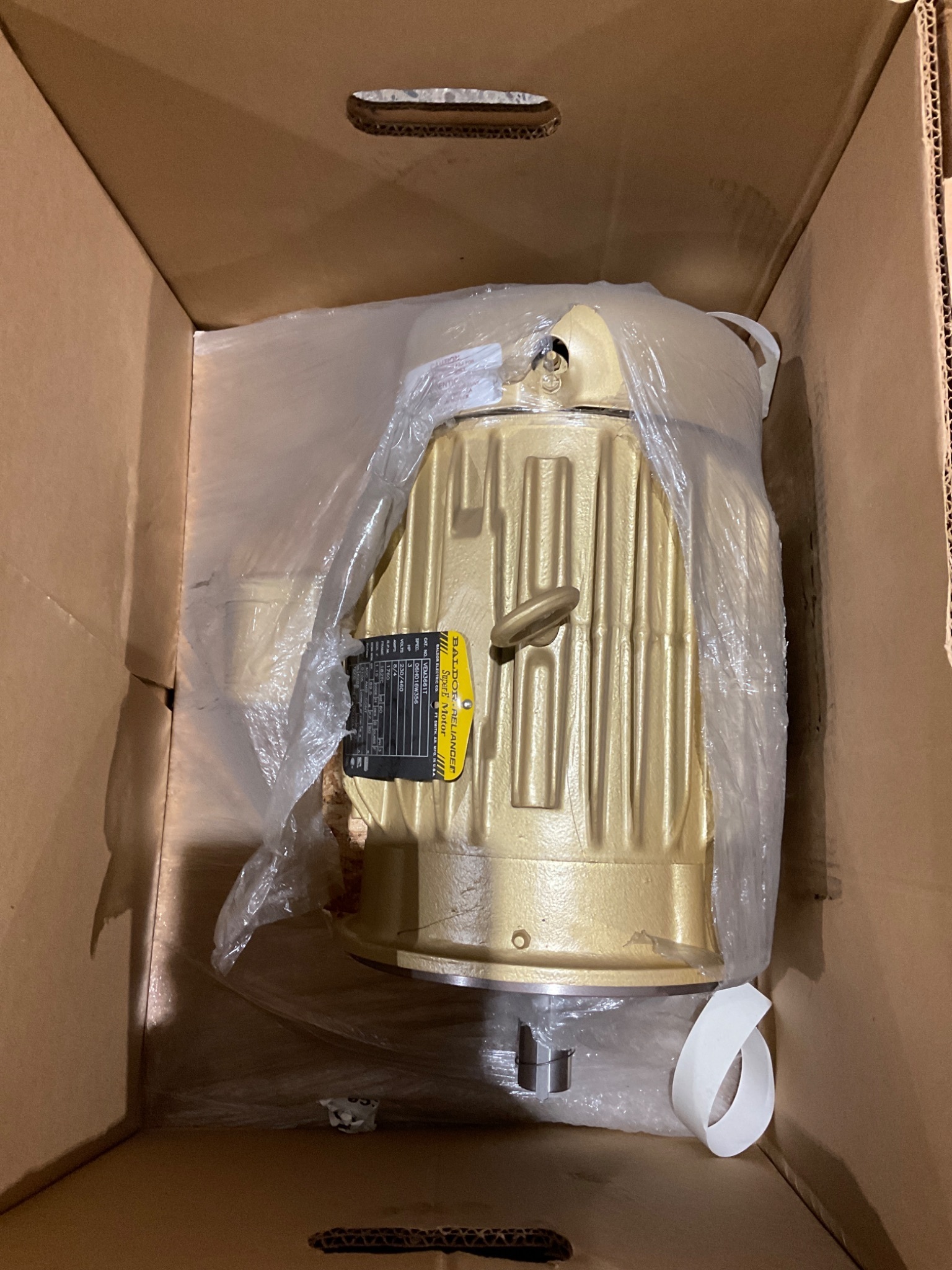 BALDOR VEM3661T Three Phase AC Motor 3HP / 1800 RPM / 182TC FRAME - NEW 3