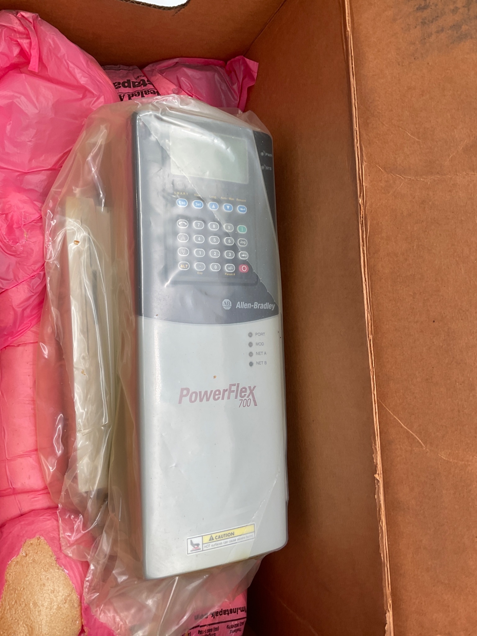 ALLEN BRADLEY 20BD8P0A3AYYADA0 POWERFLEX 700 AC DRIVE 480V USED 1