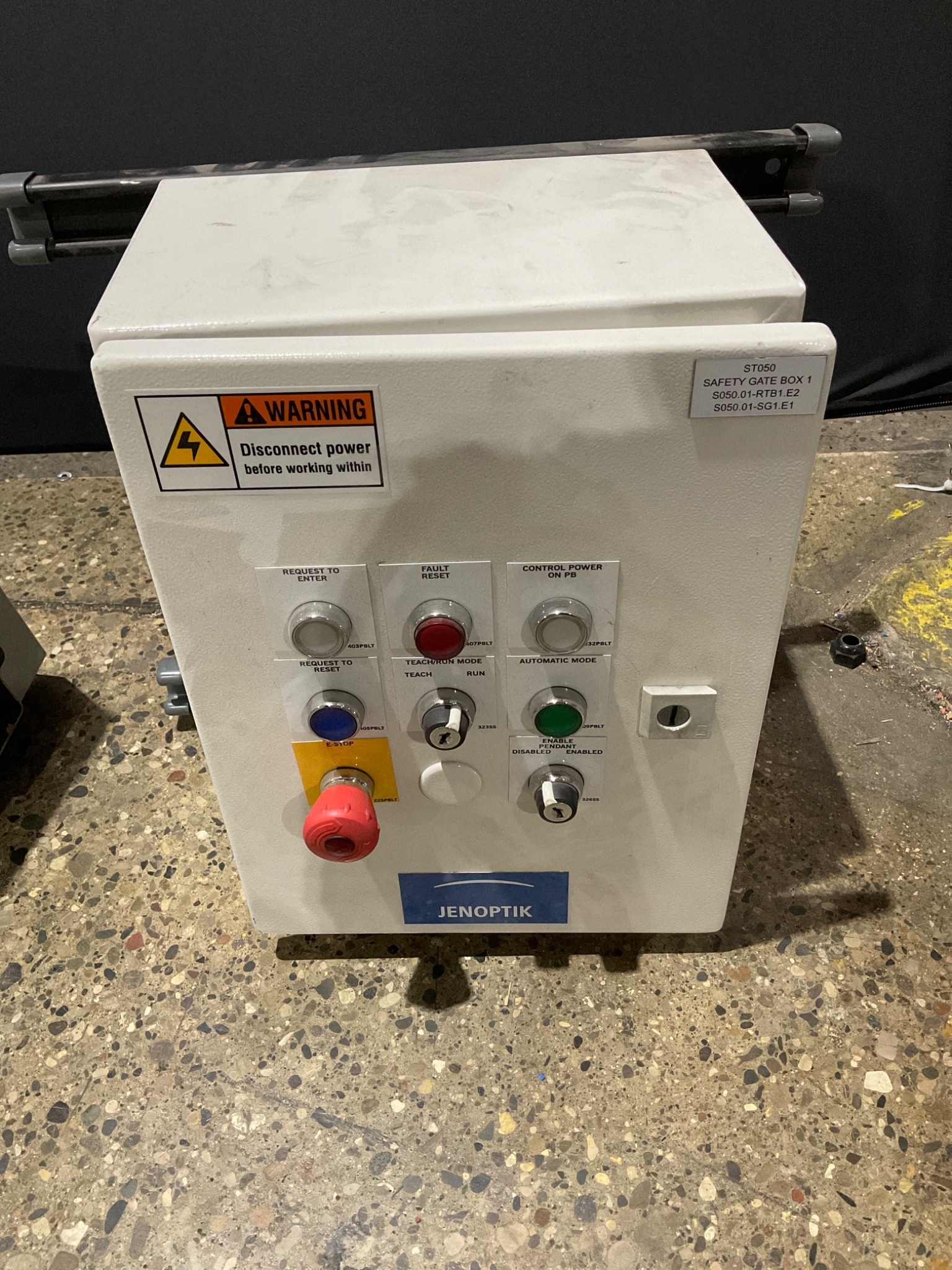 Safety Gate Box with Allen-Bradley Point I/O Modules USED 0