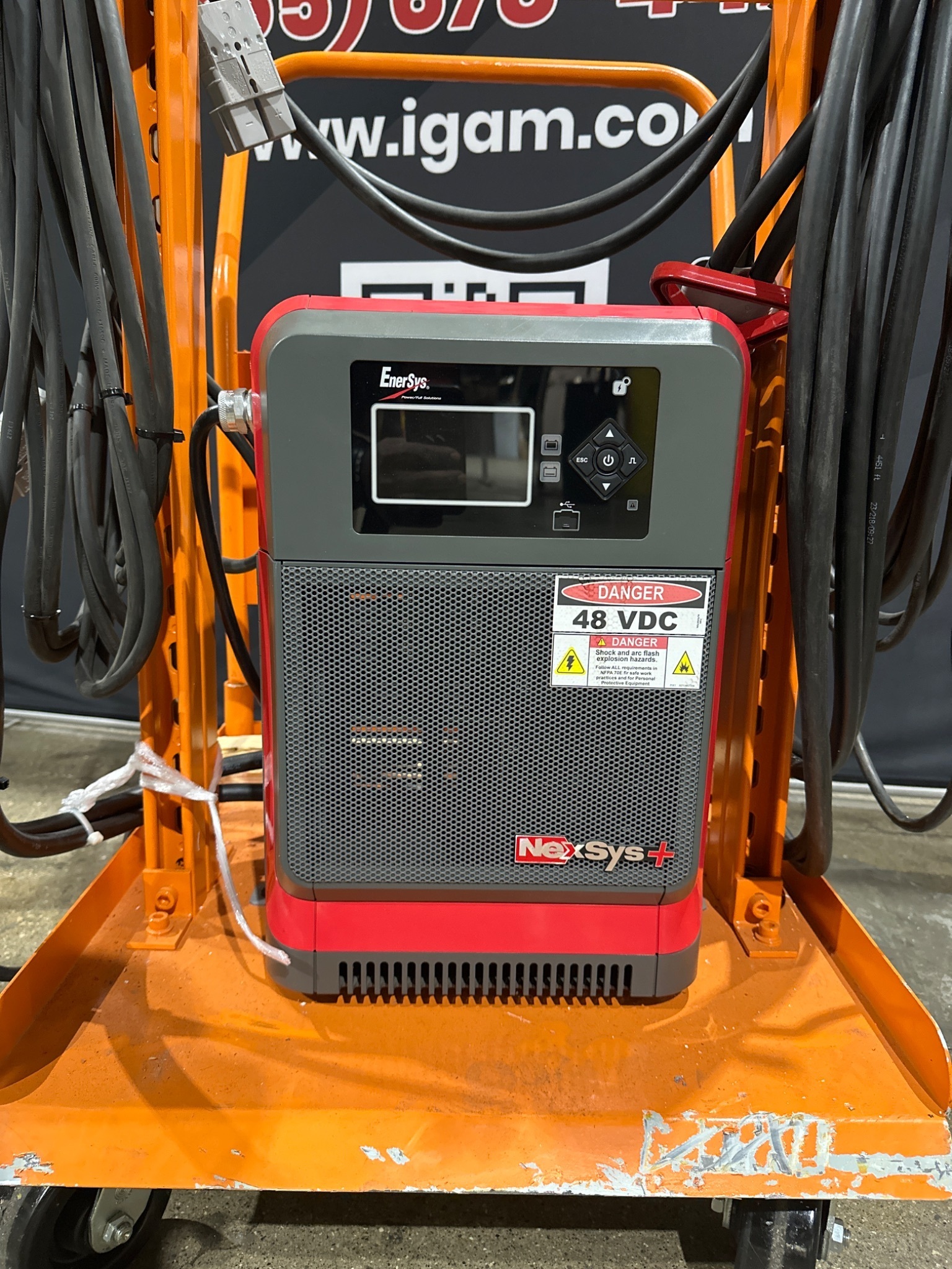 EnerSys NIP3-HL-4Y NexSys+ Battery Charger USED 0