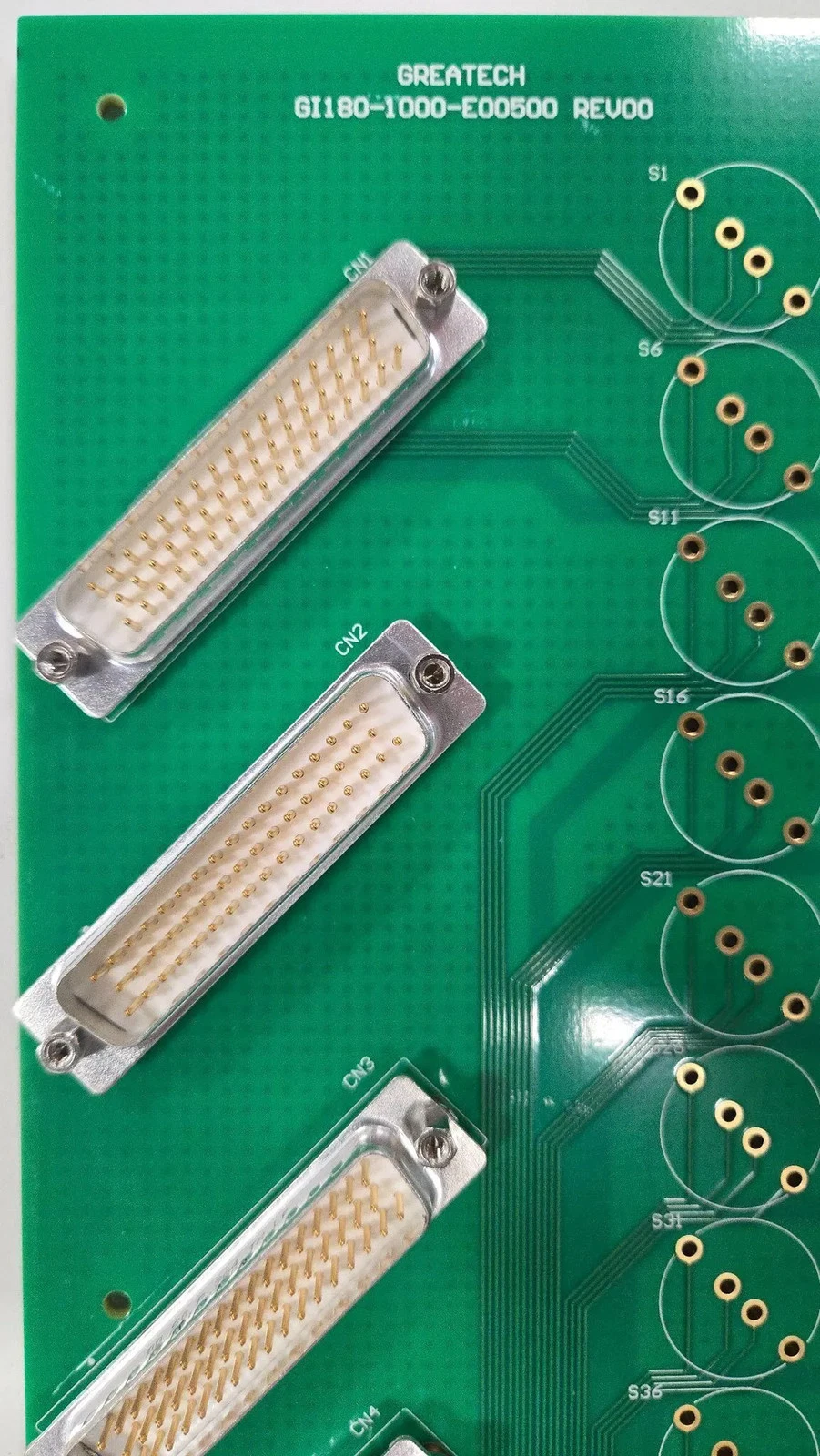 GREATECH HTK-PCB-00052A BARE I/O PCB USED - Image 2