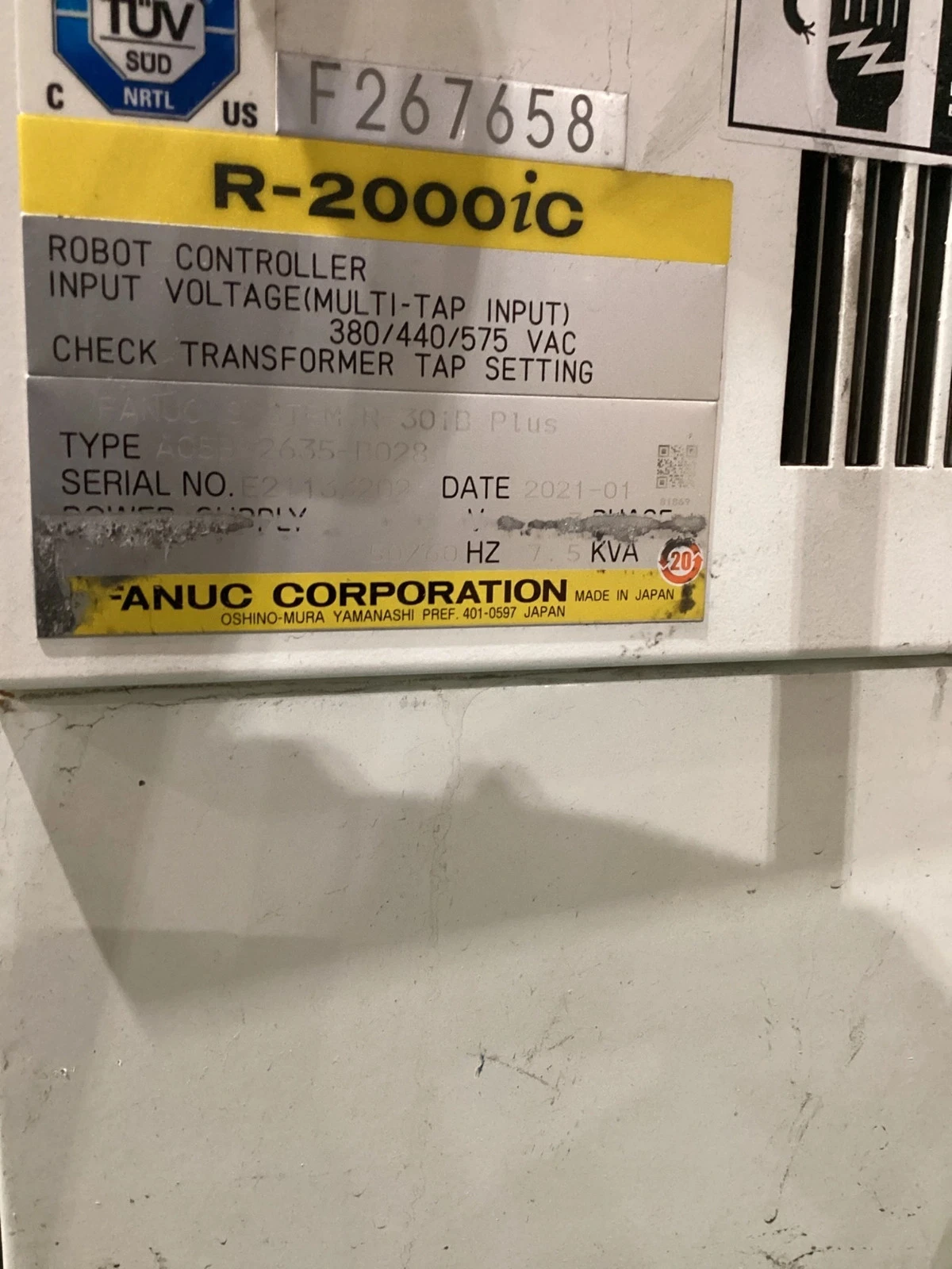 Fanuc R-2000iC/210F Complete with R-30iB Plus Controller USED - Image 15