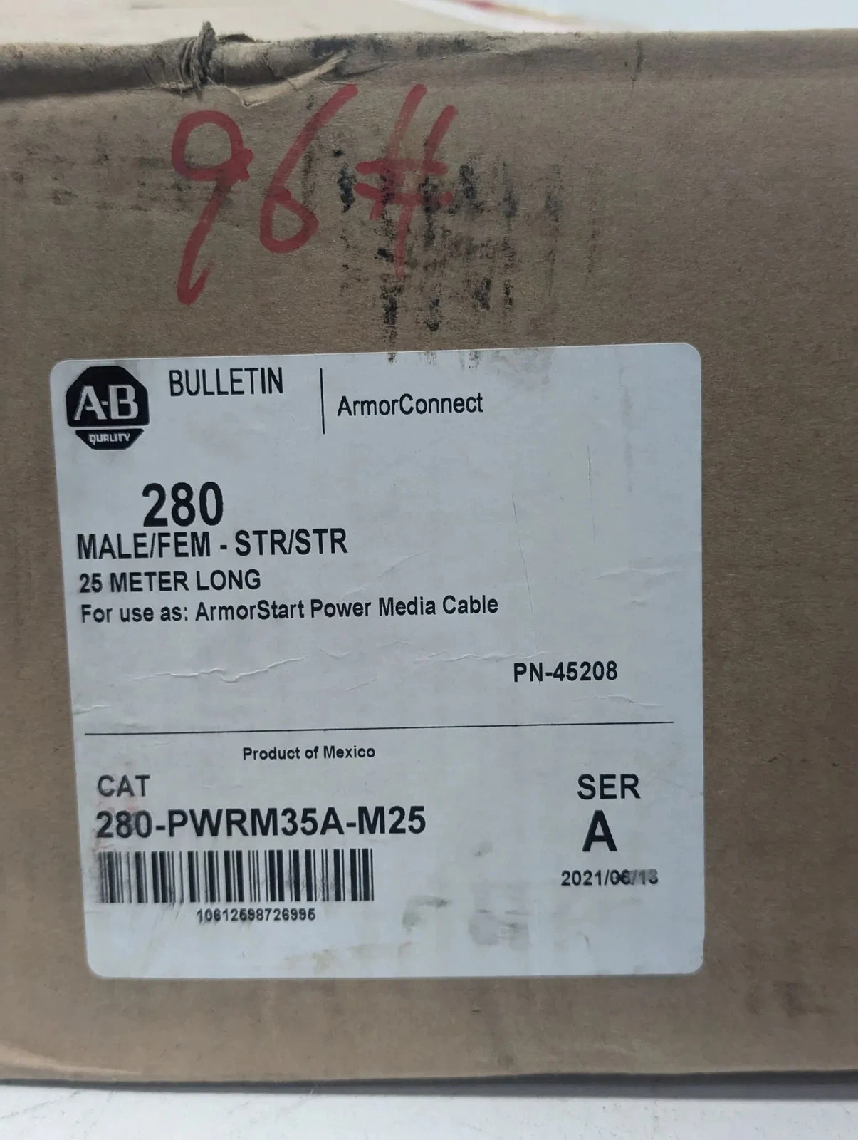 ALLEN BRADLEY 280-PWRM35A-M25 - NEW - Image 2